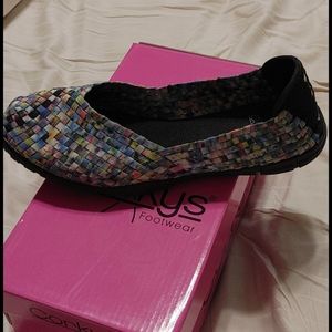 Women's Shoes. Corkys. Multicolored.